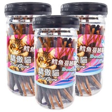 Cat Glory 驕傲貓 鱈魚泥裹蔓越莓棒, 貓零食, 鱈魚泥裹蔓越莓, 150g, 3罐