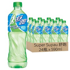 Super Supau 舒跑 運動飲料, 590ml, 24瓶
