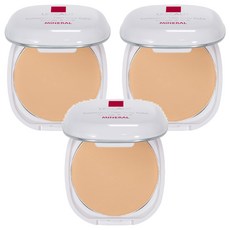 LESCAUT 蕾斯卡歐防曬兩用粉餅SPF50/02自然色 有效阻擋紫外線 打造自然透亮妝容 隨時保持完美妝感, 3入