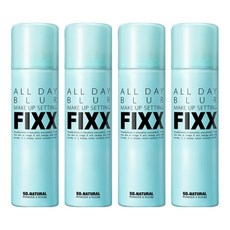 so natural 台灣公司貨 FIXX 沁涼保濕定妝噴霧 霧面柔焦, 4個, 75ml