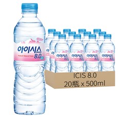 ICIS 8.0 礦泉水, 500ml, 20瓶