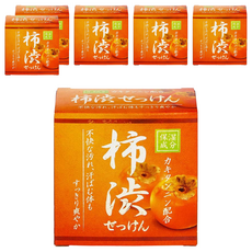 clover日本製洗顏皂-柿, 80g, 6入