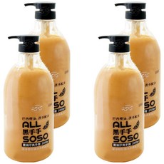 巧巧 黑手手 重油汙洗手膏, 2L, 4瓶