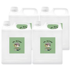 咘酮 洗食物專用免稀釋次氯酸水, 2L, 4桶