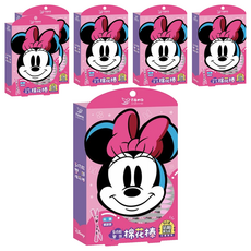 明基健康生活 幸福物語 多功能雙頭棉花棒 迪士尼米妮系列 (尖頭+螺旋頭), 50支, 6盒