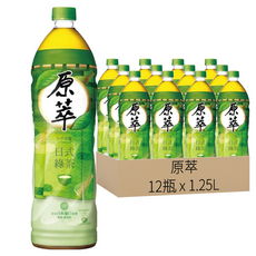 原萃 日式綠茶, 1.25L, 12瓶