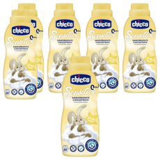 Chicco 超濃縮嬰兒衣物柔軟精 750ml, 6瓶