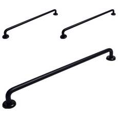 Handle World 磁性毛巾桿 P416, 黑色的, 3個