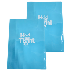 Lan CHYn 連勤牌文具 E-316 B PP 文件套 雙內袋, 藍色, 2個