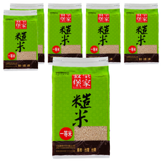 皇家穀堡 糙米, 花東的純淨滋味, 脫氧包裝, 保存米粒的原始風味, 一等米, 2.5kg, 6包