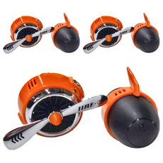 空軍二號賽博朋克 車載香氛 黎明版, 適用於車內冷氣出風口, 海洋, 3個