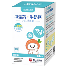 悠活原力 小悠活兒童鈣咀嚼錠, 60顆, 1罐