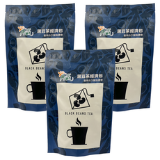 A贏 下營區農會 黑豆茶經濟包, 15g, 20包, 3袋