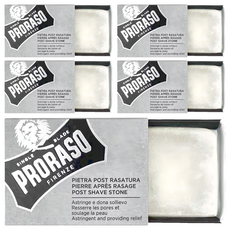 Proraso 鬍後護理明礬石 - 義大利經典刮鬍後護理 收斂毛孔 舒緩肌膚, 100g, 5個