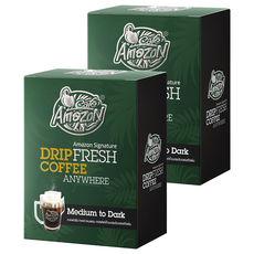 Cafe Amazon經典濾掛水洗咖啡 中深焙 9g x 5包, 2盒