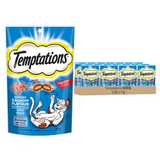 Temptations 喵愛餡 貓點心 開胃甜鮭口味 Set, 75g, 12包