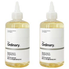 The Ordinary 甘醇酸7%去角質化妝水 240ml, 2瓶