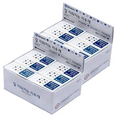 HWARANG 600 抗菌好擦橡皮擦 G371 24個, 白色, 2盒