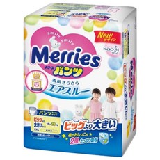 Merries 妙而舒 妙兒褲 褲型尿布 15~28kg, XXL, 56片