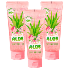 Pinky Tonky 兒童蘆薈凝膠 200ml 99%天然蘆薈 舒緩保濕, 3條