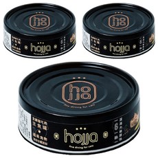 hojja 賀家 毛孩的米其林主食餐肉絲系列 貓用無穀主食罐, 深海大鮪雞絲, 80g, 3罐