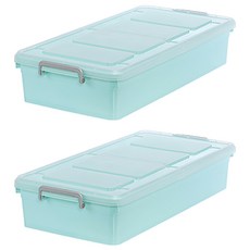 KEYWAY 聯府 維也納雙掀蓋整理箱 TF317-1, 藍色, 2個