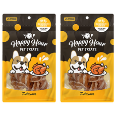 Happy Hour 樂點 骨健海藻糖雞肉片 培根風味 90g, 寵物零食, 2包