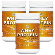 ROYAL SONG 御松田 乳清蛋白 + 精胺酸, 3個, 500g