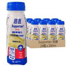 Supportan 倍速 癌症專用配方 鳳梨椰子, 200ml, 24瓶