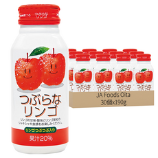 JA Foods Oita 果汁飲 蘋果風味, 190g, 30個