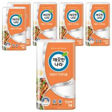 KleanNara 可綠納樂 捲筒式廚房紙巾 150枚, 8捲, 6袋