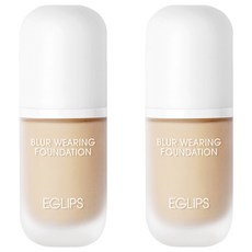 EGLIPS 絲滑柔焦輕透粉底液, N23 健康米色, 2瓶