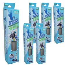 多麼潔 Y型超潔膠棉替換頭 膠棉服貼地面, 29x5cm, 6盒