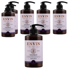 ENVIN 蛋白質香氛護髮乳 Treatment 白麝香, 500ml, 6瓶