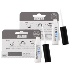 Royel 假睫毛膠水, 透明白色, 2個