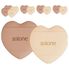 Solone 台灣公司貨 心動慕斯氣墊手指撲, 膚色, 6個