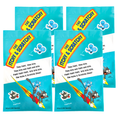 Hm Plus 辛普森家庭 夾鏈袋 The Itchy & Scratchy 躺姆貓與揭力鼠 Set 50入, 135 x 225mm, 4包