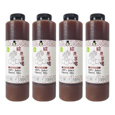 TAIWAN SWEET FARM 台灣好田 綜是享喝100%櫻桃綜合果汁, 880ml, 4瓶
