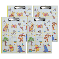 NAN PAO 南寶文具 迪士尼系列 丹麥夾 A4, 單一顏色, 4個