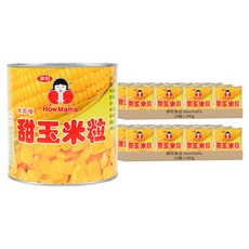 東和食品 How Mama 非基改 甜玉米粒, 48個, 340g