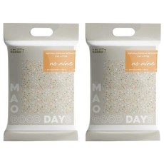 MAODAY 毛商行 無塵高凝結O1納基除臭礦砂, 9號香味, 2包, 4kg