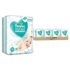 Pampers 幫寶適 原廠公司貨 清新幫黏貼型紙尿褲/尿布 12~17kg, XL, 456片