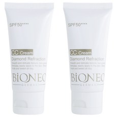 BiONEO 粉鑽潤色CC霜 SPF50, 50ml, 2條, 粉潤潤色