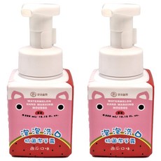 Jenduoste 珍朵絲特 泡泡洗抗菌潔手露 西瓜,300ml,2瓶