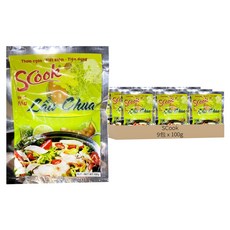 Scook 酸辣鍋調味包, 100g, 9包