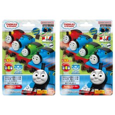 BANDAI 卡通公仔兒童入浴劑 湯瑪士小火車 + 泡澡粉, 22g, 2組