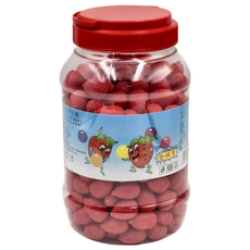 金陽 草莓風味口香糖，一嚐便回到童年的美好時光, 768g, 1罐