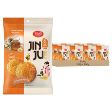 Richy 蜂蜜韓式醬油米果, 100g, 20包