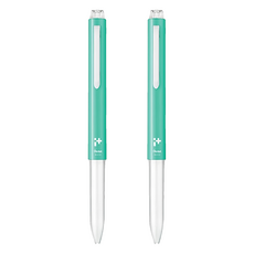Pentel i+五色筆-翡翠綠 多色筆 文具用品, 2入