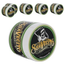 Suavecito Matte 無光澤水洗式髮油，113g/4oz，美國製造, 6罐